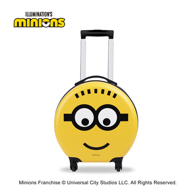 小黄人大眼萌系列-满版图素系列-儿童行李箱