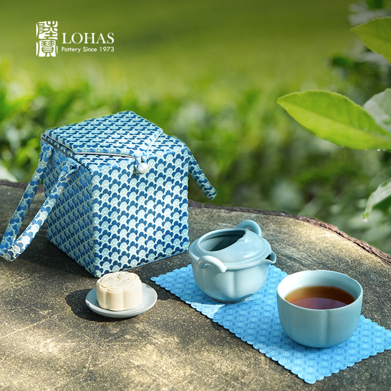 陆宝汝窑凤纹印随手泡