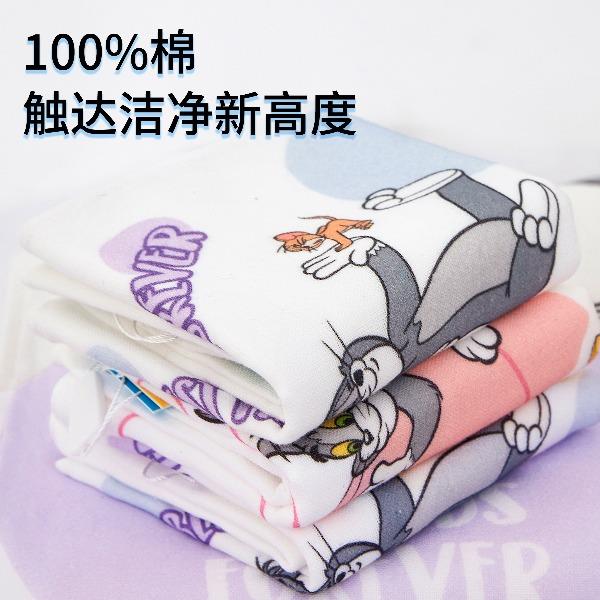 猫和老鼠纱布毛浴巾组合轻薄可爱A类敏感肌适用