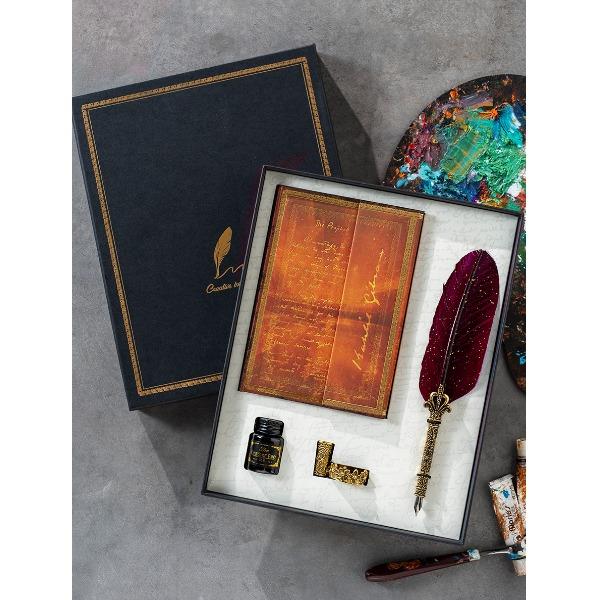 先知手稿羽毛笔笔记本套装礼盒