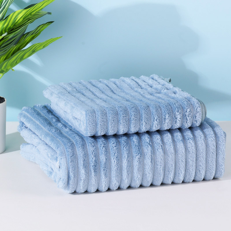 生活元素锦绒浴巾二件套SHR-YJ206A