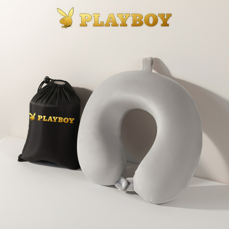 花花公子-家纺-PLAYBOY宝宝绒U型枕