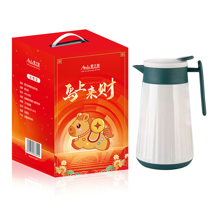 爱之旅开门红马上来财保温壶
