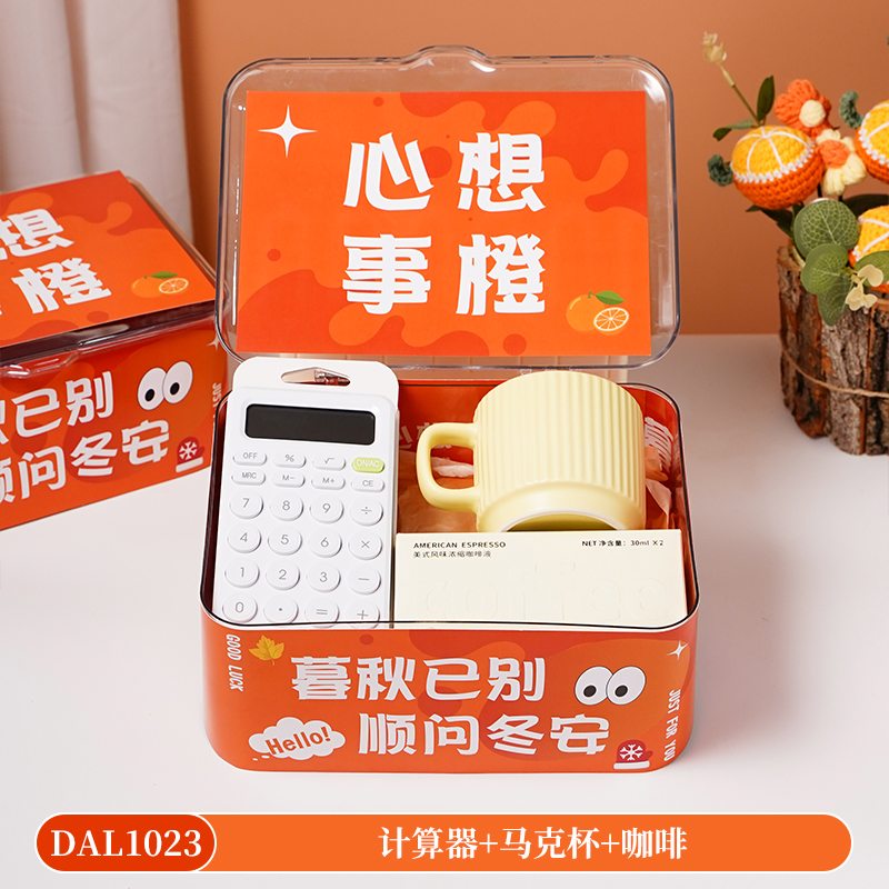 企业送新人员工福利实用马克杯商务伴手礼套装DAL1023