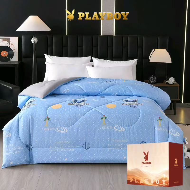 花花公子-家纺-中草药印花春秋被冬被保暖被