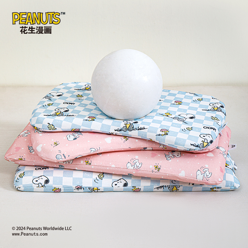 史努比记忆枕3-12岁：28*50-4cm学生婴儿枕头慢回弹