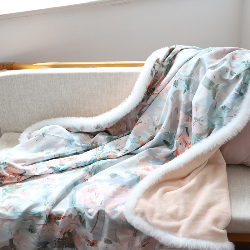 金丝莉罗莎琳娜盖毯JT-1373