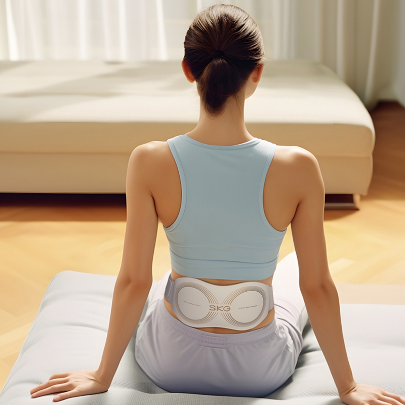 SKGK5系列2代SKG腰部按摩仪珍珠白新年礼盒款
