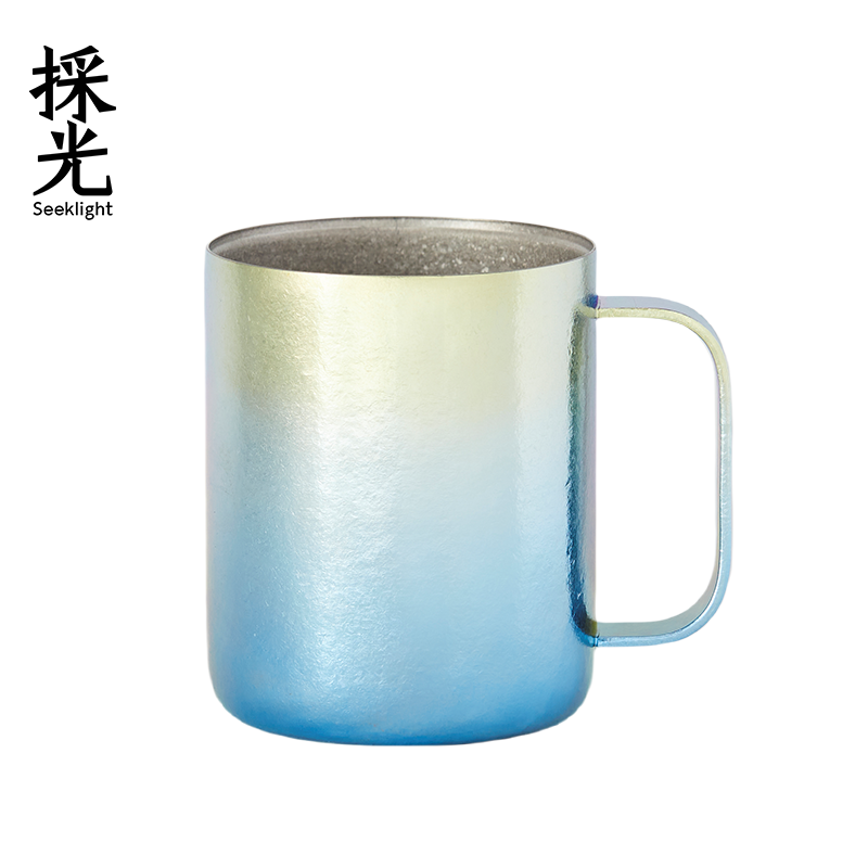 採光东方韵系列纯钛马克杯