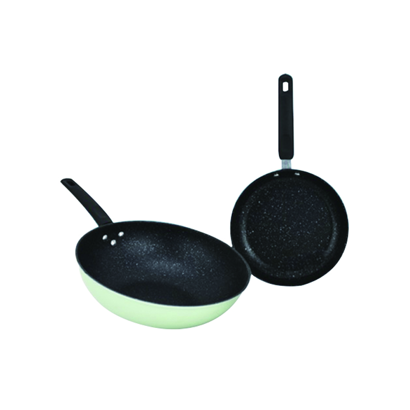 荣事达-爱家炒锅煎锅两件套RC-JA3022SN