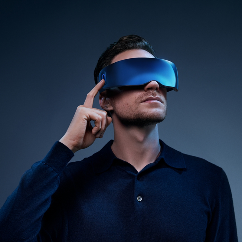 SKGK5系列1代眼部按摩仪锖银渐变色