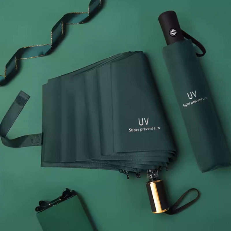 哲计手动三折8骨UV晴雨伞Z-DF71925