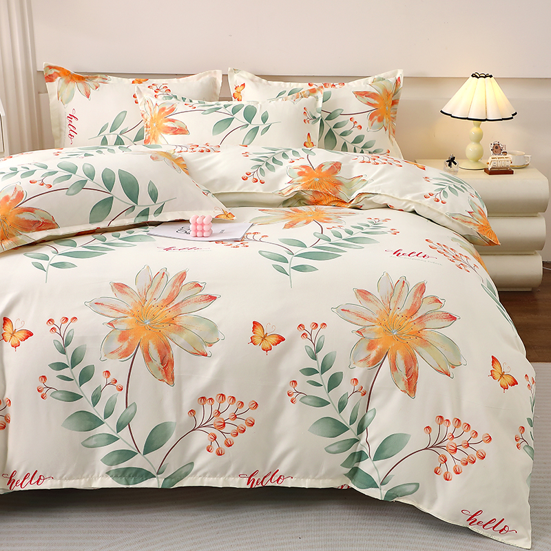 亿瞬间纯爱系列磨毛四件套