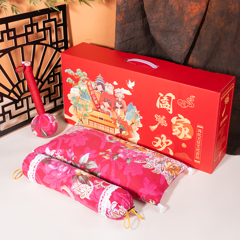 河南承夏阖家欢全家福繁华系列套枕