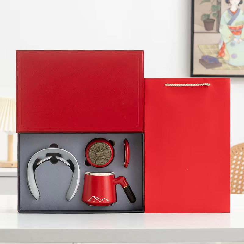 鹏翼开门红颈椎仪商务三件套