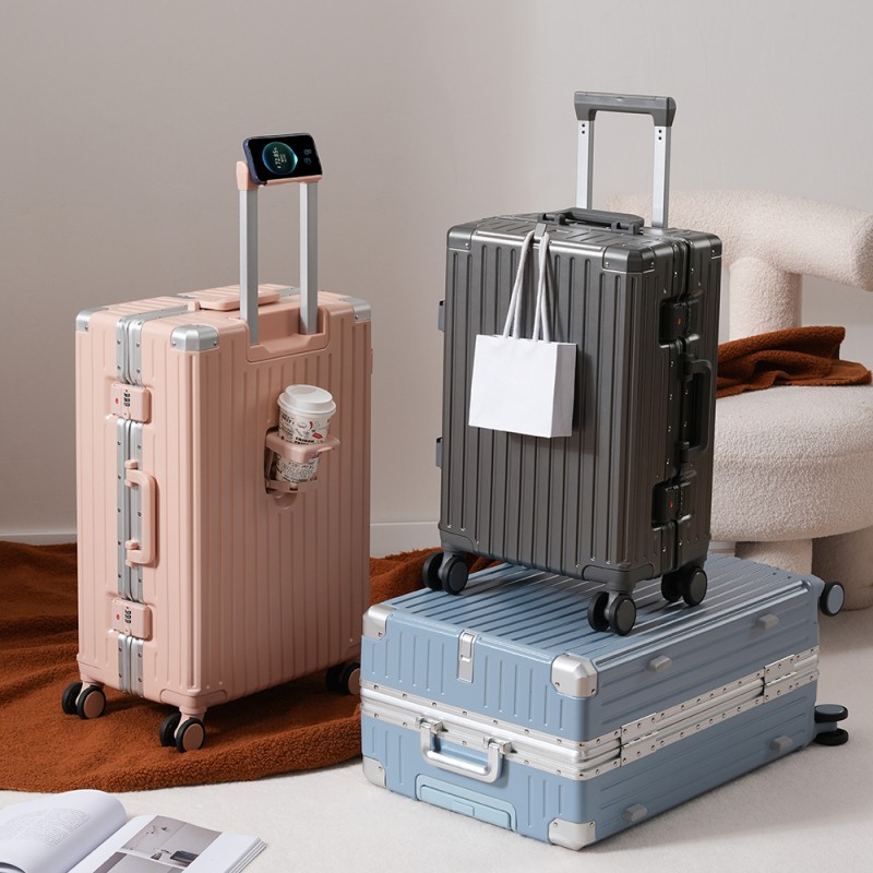 T.J.HARREN/蒂捷海伦铝框拉杆箱20英寸TJ2012