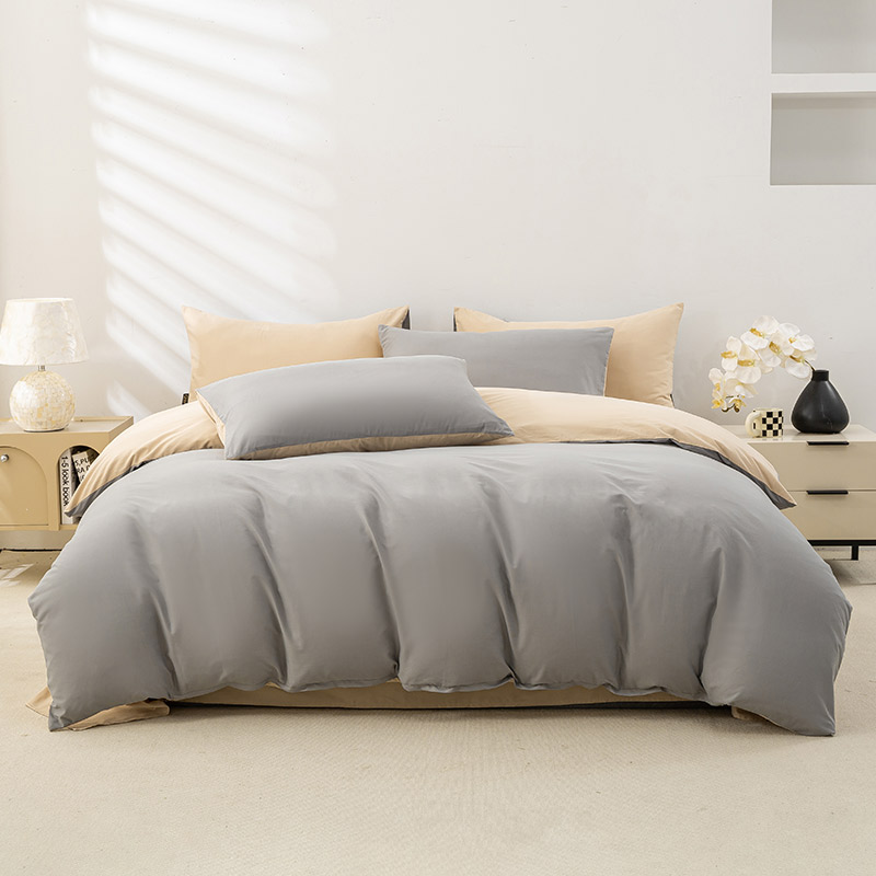 无印良品60支长绒棉纯棉磨毛四件套