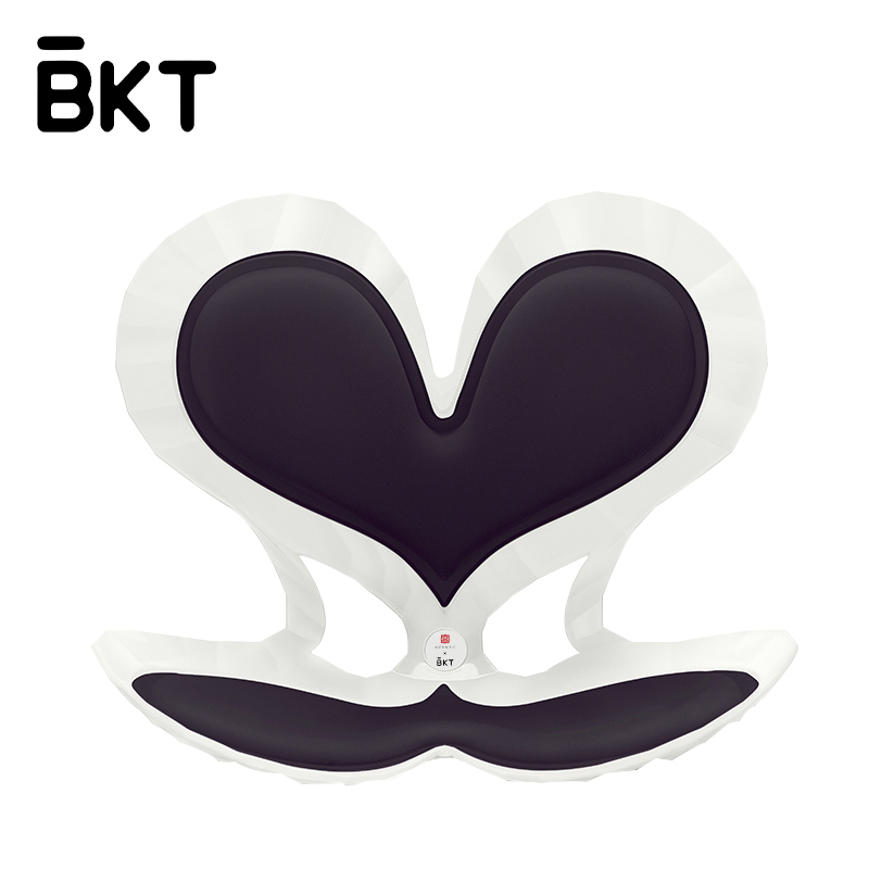 BKT爱心「普拉提」坐姿椅爱心版摩卡黑