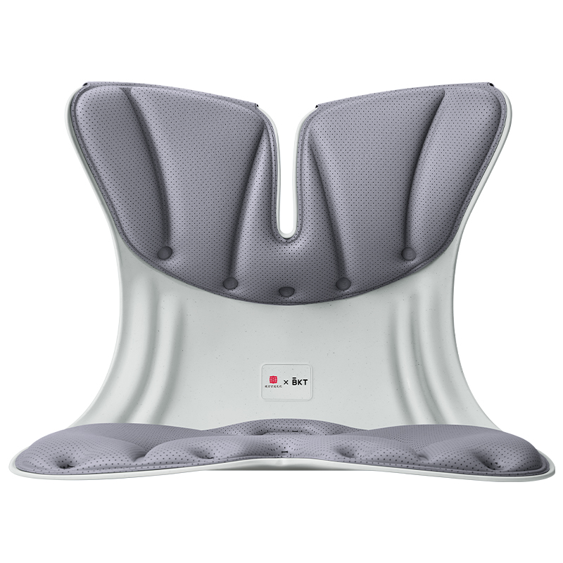 BKT人体工学护腰坐姿椅超大版气质灰-礼品版