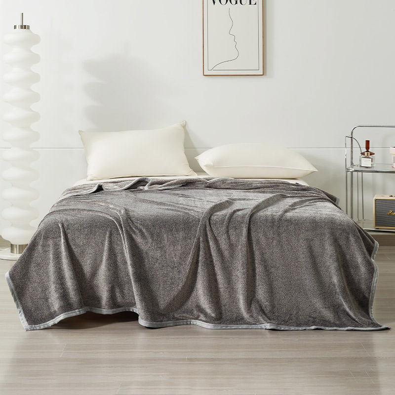 无印良品雪尼尔加厚毯MJ-Q2025-0372