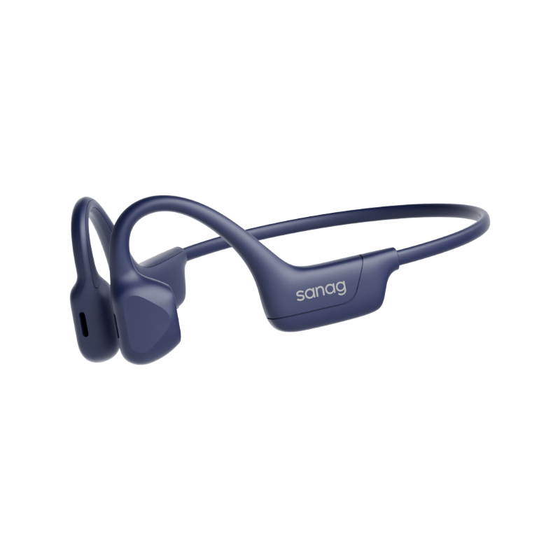sanag塞那不入耳气传导运动型蓝牙耳机A21S黑色