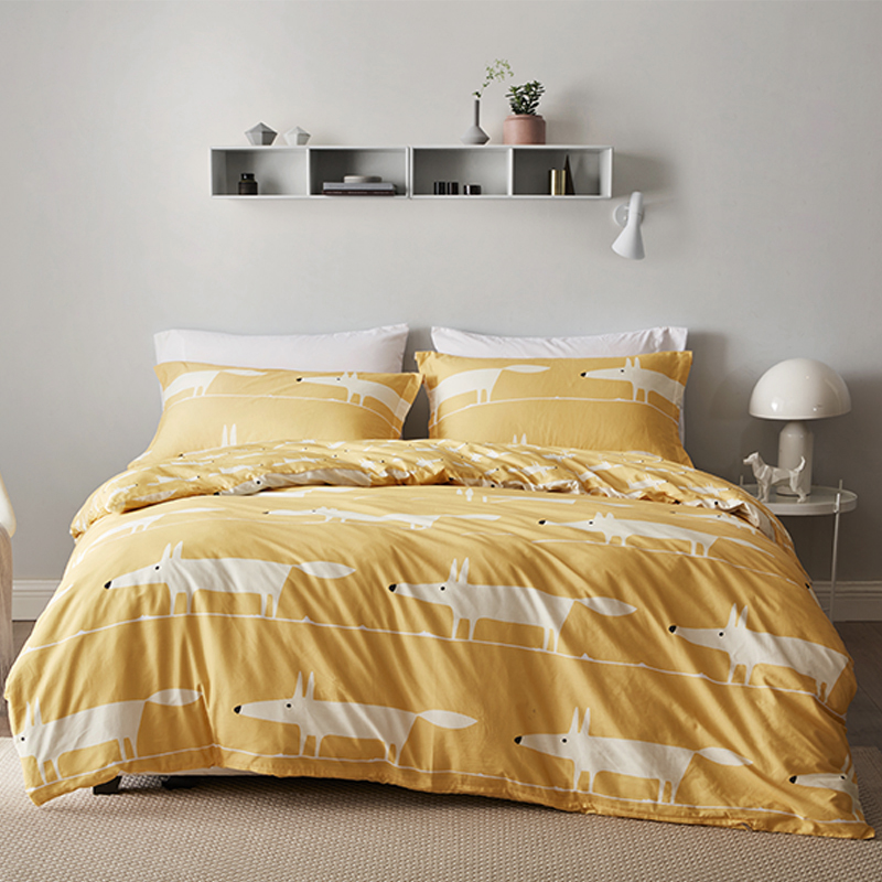 博洋狐狸先生全棉四件套-赤霞柠光