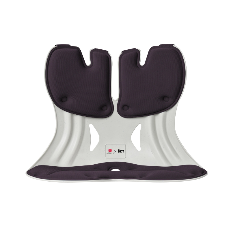 BKT人体工学护腰坐姿椅加大版摩卡黑（不带坐套）