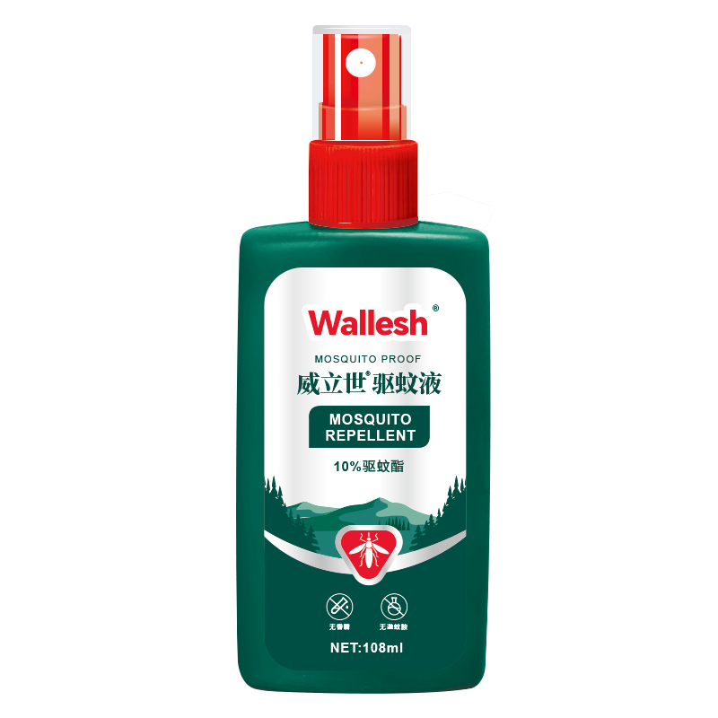 威立世Wallesh驱蚊液108ml