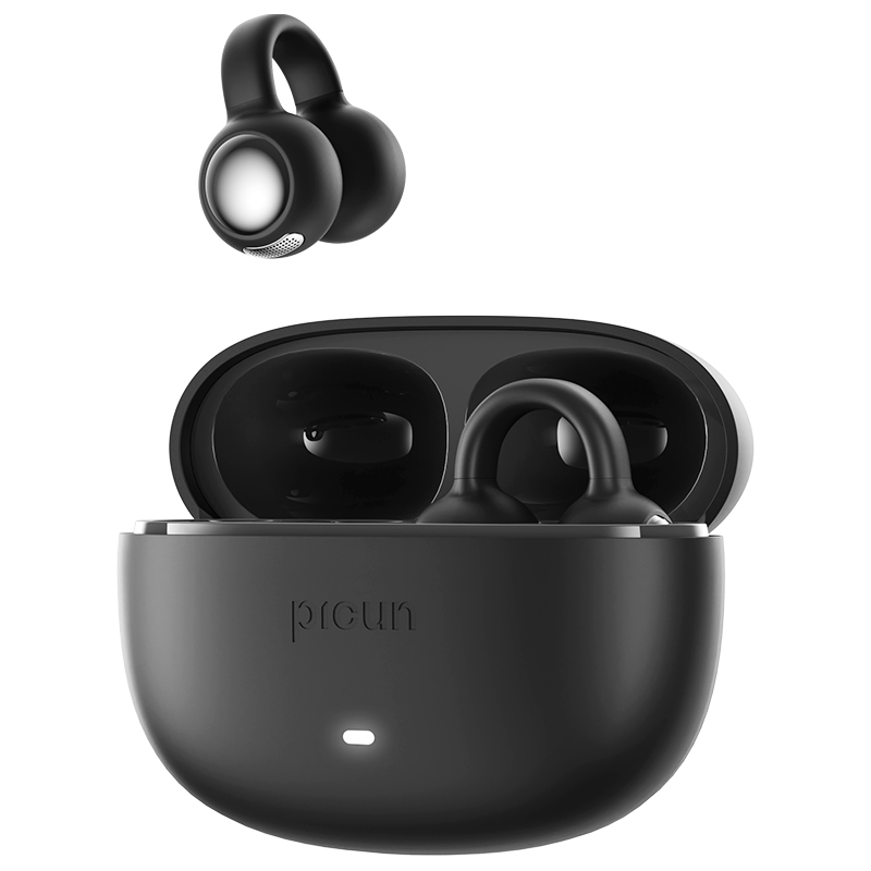 picun品存耳夹式耳机W5曜石黑