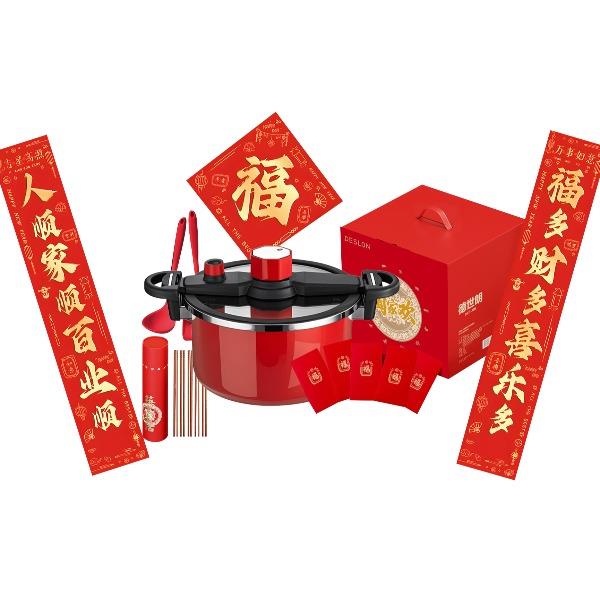 德世朗合家欢微压锅套装DFS-TZ842XC