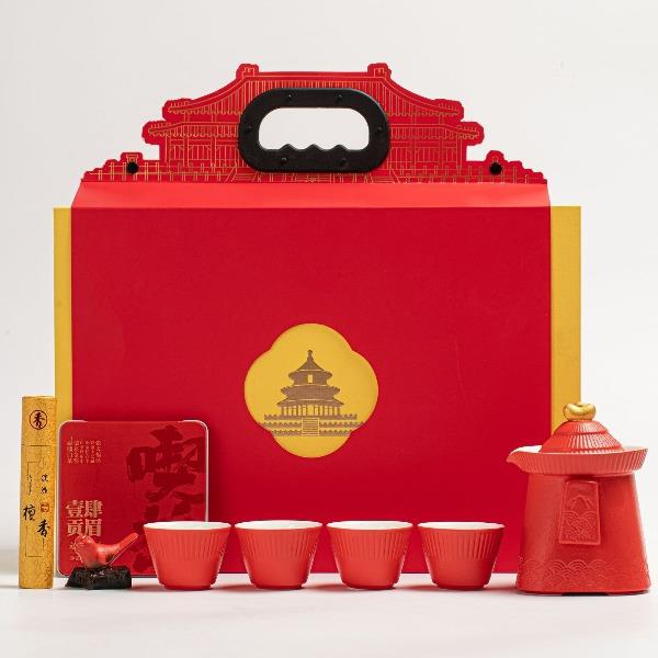 瓷语花香故宫文创茶礼套装