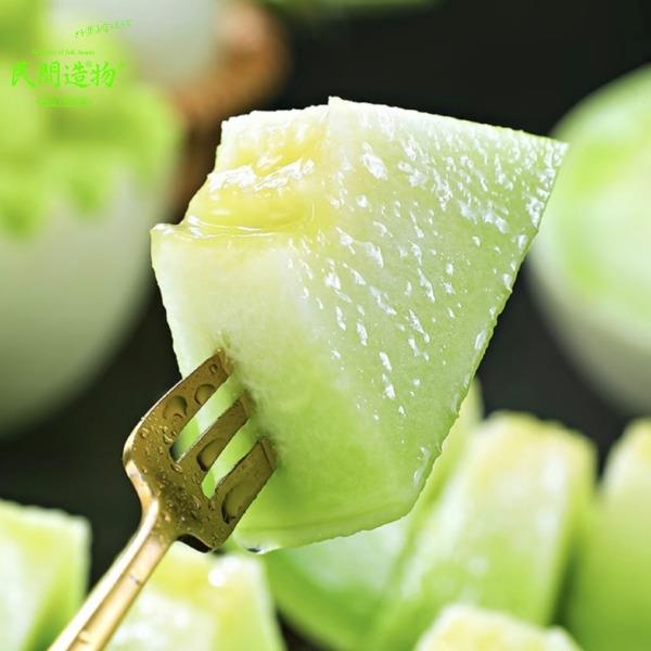 民间造物海南玉菇甜瓜彩箱5斤装（1-3个左右）