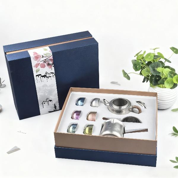 钛和·茶镜纯钛茶具功夫茶具套装