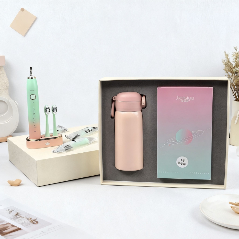 时光双伴·礼盒保温杯电动牙刷套装员工生日礼
