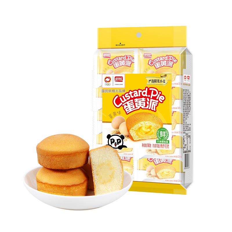 盼盼180g蛋黄派