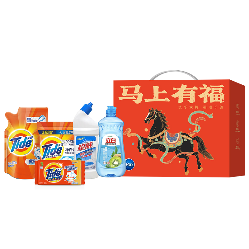 【宝洁】马上有福家清套装A（净含量1861g）