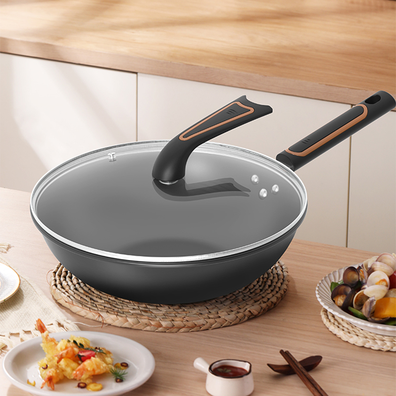 康巴赫-五福不粘炒锅32cm/LPB-F32A