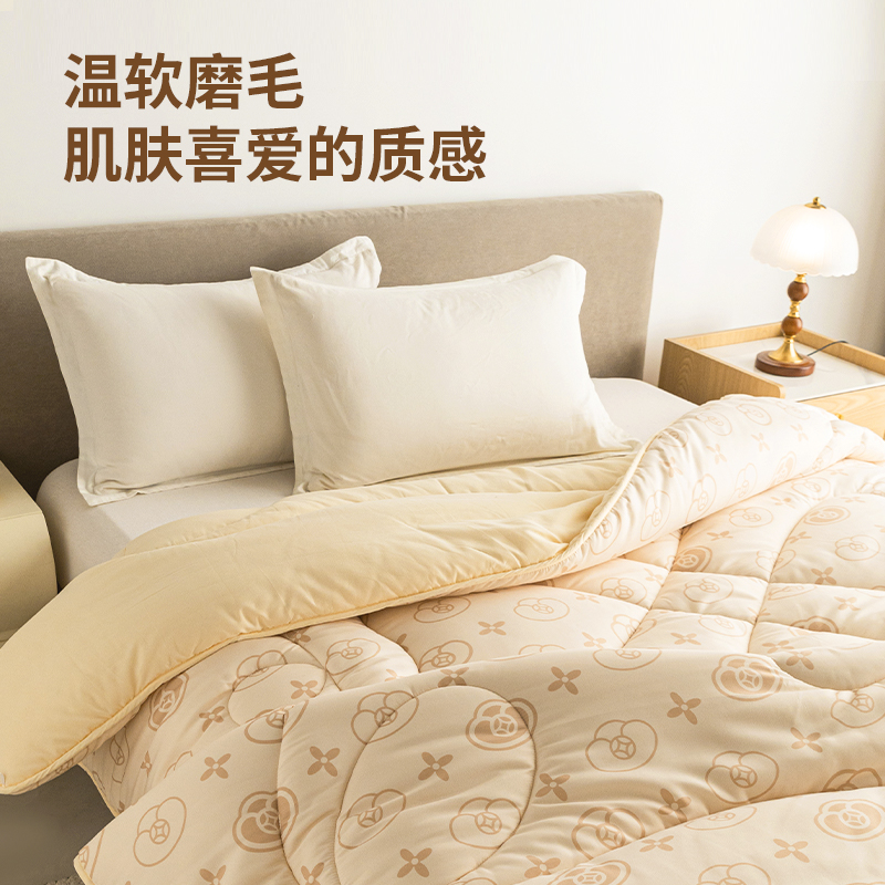 恒源祥A类磨毛暖肤被-云宝HYX758BZ