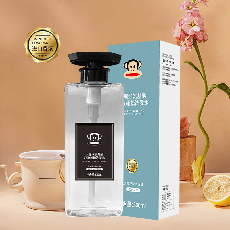 大嘴猴氨基酸轻盈蓬松洗发水500ml