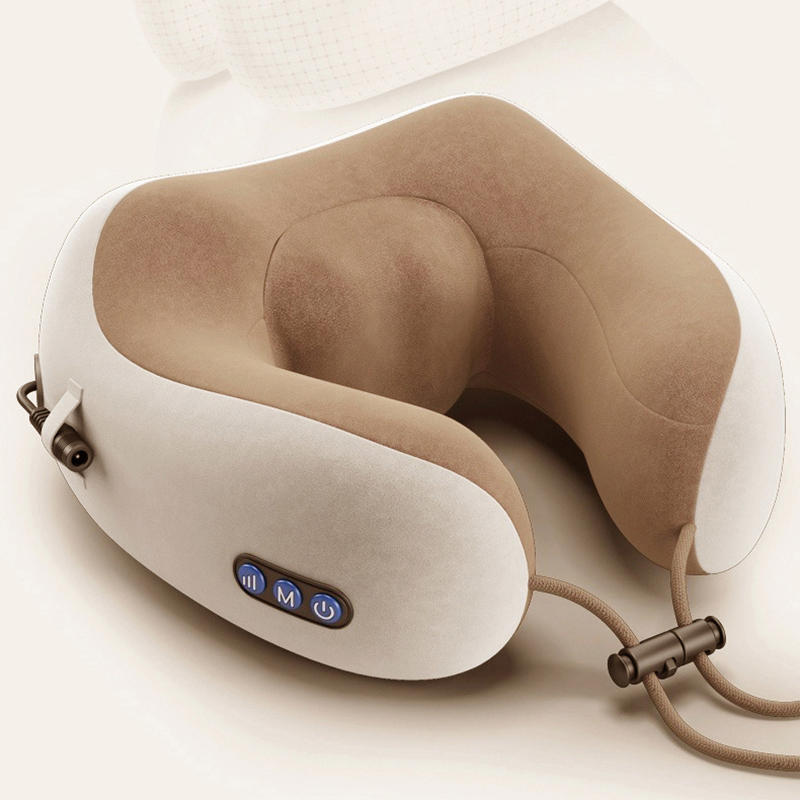 法国啄木鸟充电款电动揉捏按摩U型护颈枕-麦乐迪ZXZ0004