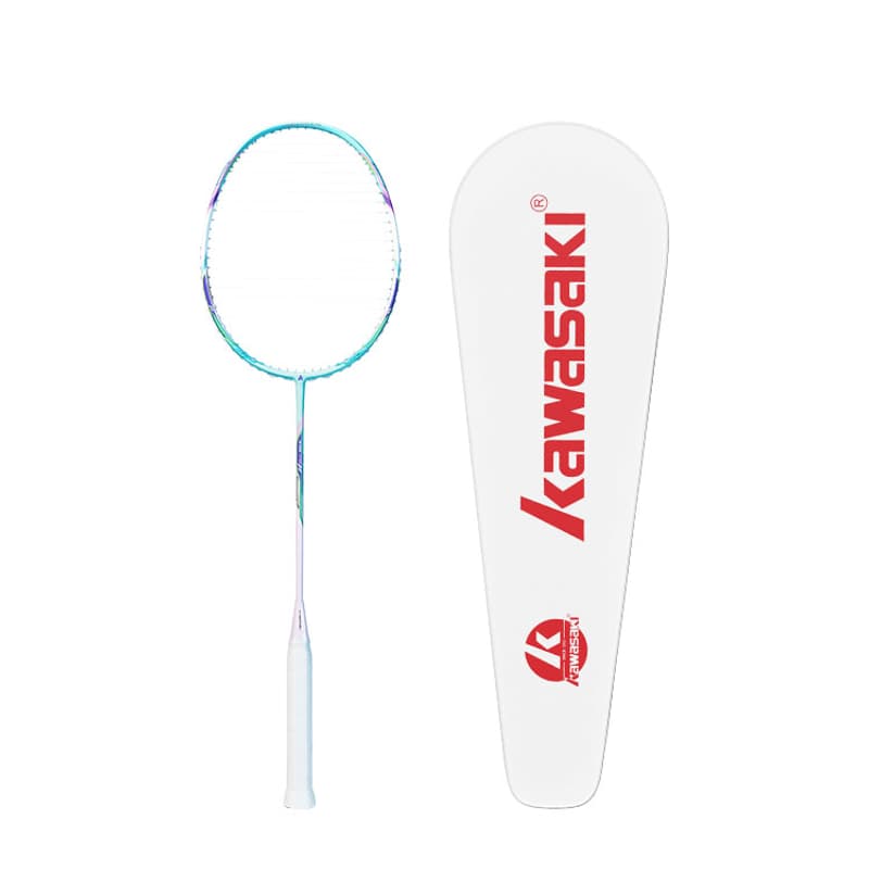 川崎羽毛球拍单拍X160-Pro紫青色