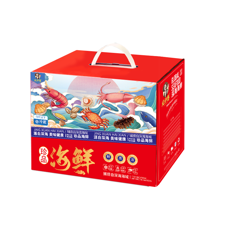 26年贝师傅海鲜礼盒298型-四海呈祥
