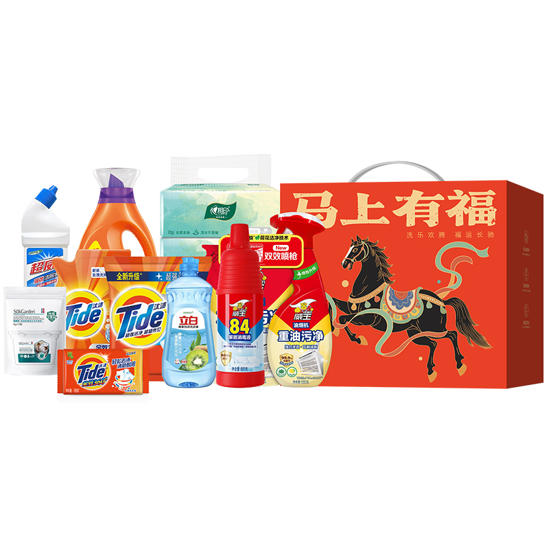 【宝洁】马上鸿运家清套装D(净含量5251g）