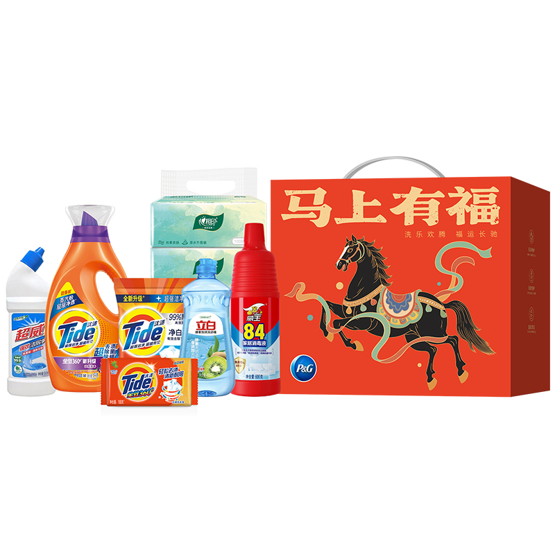 【宝洁】马上鸿运家清套装A(净含量3751g）