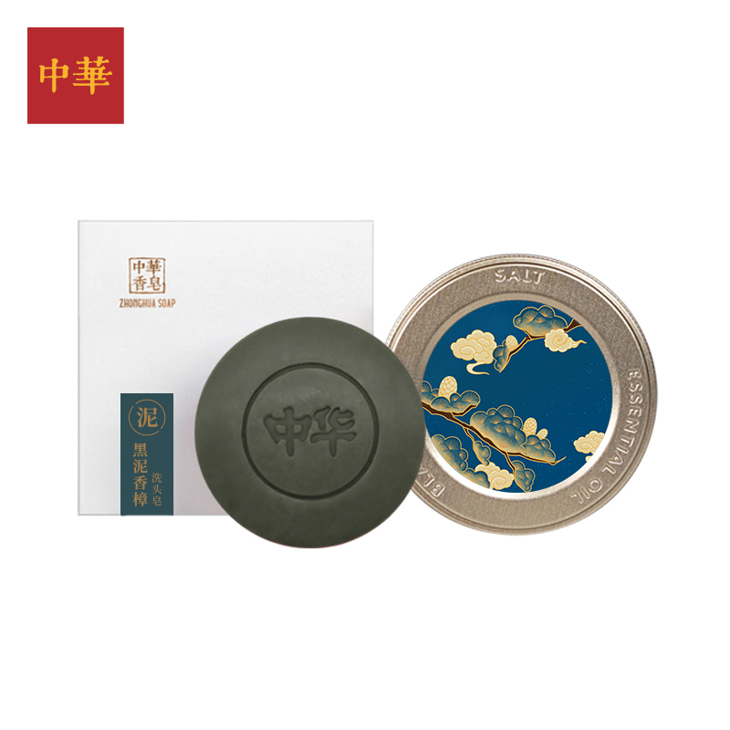 中华黑泥香樟洗头皂150g