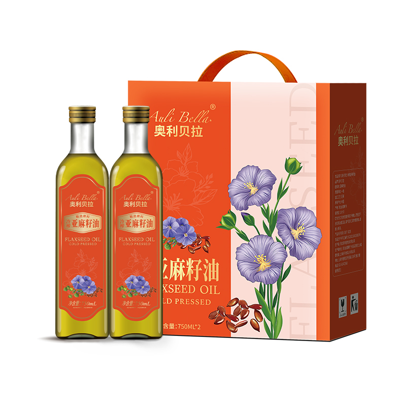 奥利贝拉亚麻籽油礼盒【1500ml】