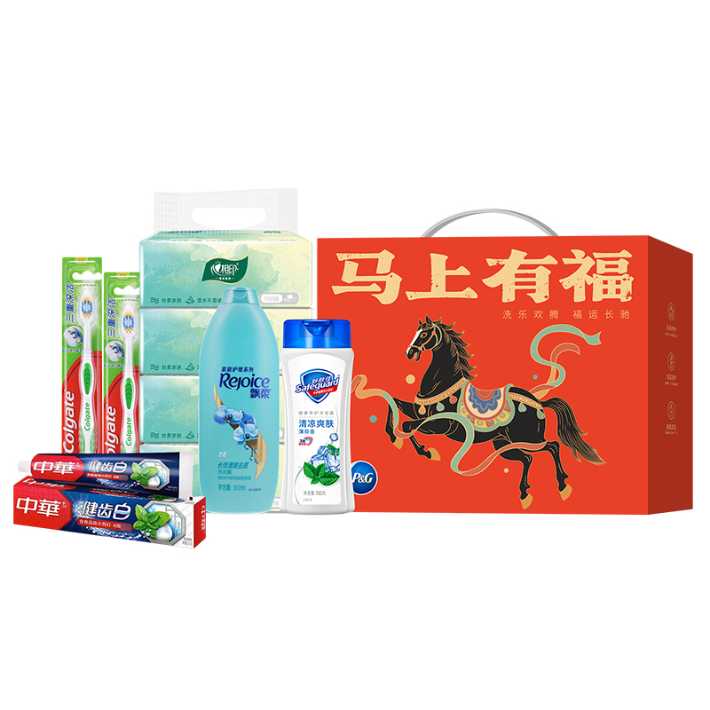 【宝洁】马上有福洗护套装B