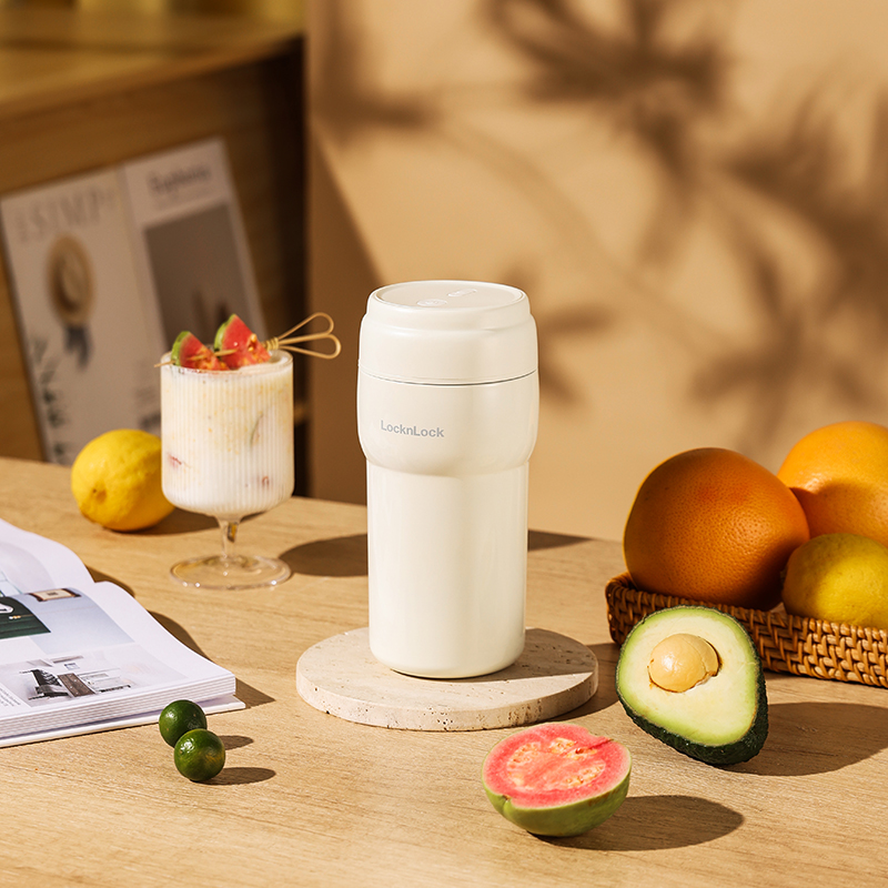 乐扣乐扣碎冰真空果汁杯（可磨咖啡豆）EJJ3225WHT