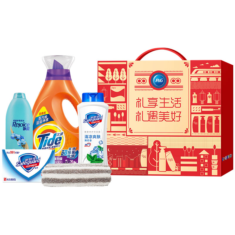 【宝洁】缤纷祝福洗护套装B2