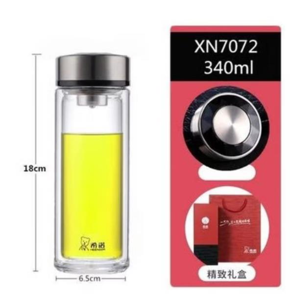 希诺双层玻璃杯XN-7072